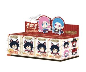 Lot de 6 boîtes de jouets en peluche magnétiques à collectionner, série Pumki <span class=keywords><strong>League</strong></span> <span class=keywords><strong>of</strong></span> Legends, à suspendre, en boîte mystère, pour cadeau, collection populaire - Product Image 1