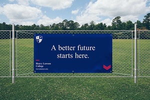 Bán buôn PVC Flex biểu ngữ CuộN kỹ thuật số in của công ty quảng cáo tùy chỉnh kích thước tùy chọn Quảng Đông Xuất xứ moq 50sqm - Product Image 4