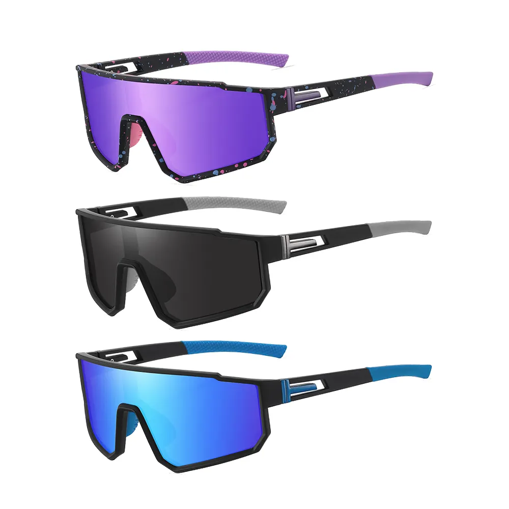 2023 Custom Polarized Sunglasses OEM China Wholesale Oversized Sport Sunglasses UV400 Men Woman Sunglasses
