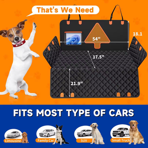 OEM <span class=keywords><strong>Back</strong></span> Extender Hundes itz bezug für Rücksitz Hard Bottom Autos itz bezug 137x147CM für Auto Rücken matte Haustier bezug für Hunde - Product Image 2