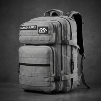 Sac à dos tactique de sport, système MOLLE, fermeture éclair étanche, polyester 900D, durable, léger, pour le cyclisme, la gym, l'extérieur, usage quotidien, ordinateur portable