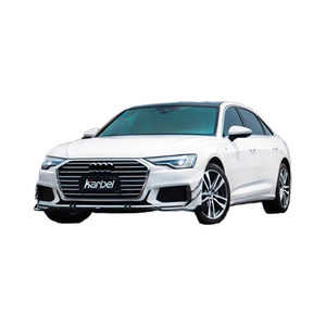 ชุดแต่งคาร์บอนไฟเบอร์สำหรับ Audi A6L ชุดอัพเกรดลิ้นกันชนหน้า สปอยเลอร์คาร์บอนไฟเบอร์ กันชนรถยนต์ - Product Image 1