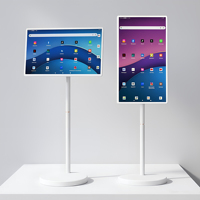 Tablet Inteligente de 32 Pulgadas con Cámara, Recargable, con Pantalla Táctil Android, Monitor Interactivo con Pantalla Android para el Hogar/Oficina