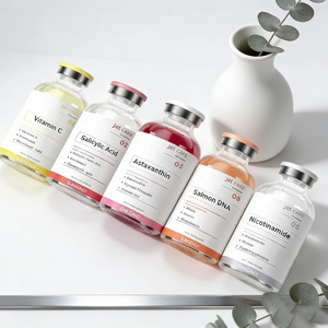 Sérum OEM Jet Peel à l'acide hyaluronique, peptides de cuivre et collagène pour une réparation profonde, raffermissement de la peau, anti-âge, éclat et hydratation - Product Image 6