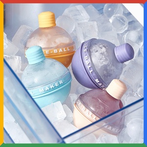 2.5 Inch Ice Ball Maker Mold Round Ice Cube Ice Sphere and <strong>Non</strong> <strong>Alcoholic</strong> Stackable Mold for <strong>Whiskey</strong> Coffee Cocktails - Product Image 6