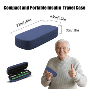 OEM Injection <b>Pen</b> Storage Case for Reusable Injection <b>Pens</b> Needles and <b>Refills</b> | Portable Medical Storage Organizer - Product Image 5