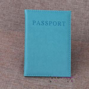 Porte-passeport en cuir PU anglais de haute qualité, ensemble de porte-passeport, porte-carte d'identité - Product Image 1