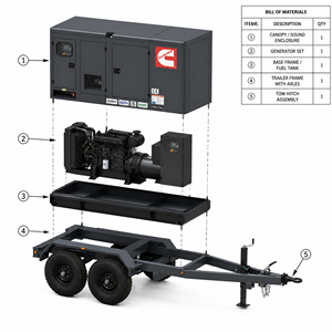 Generador Diésel Insonorizado Cummins Weichai Yuchai Ricardo Kofo a Precio Económico, 20kva 30kva 50kva 80kva 100kva, Generador Silencioso - Product Image 6