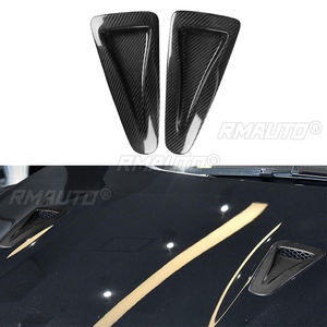 2 Piezas de Rejillas de Ventilación para Capó de Coche de Fibra de Carbono Real, Piezas de Repuesto Modificadas, Cubierta de Entrada de Aire para Nissan GTR R35, Estilo Automotriz - Product Image 1