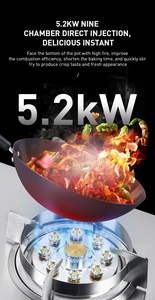 Función de temporizador Ridax para cocina precisa, cocina de Gas inteligente, estufa de Gas de 2 quemadores, placa de cocina de Gas Ng LPG integrada de acero inoxidable - Product Image 6