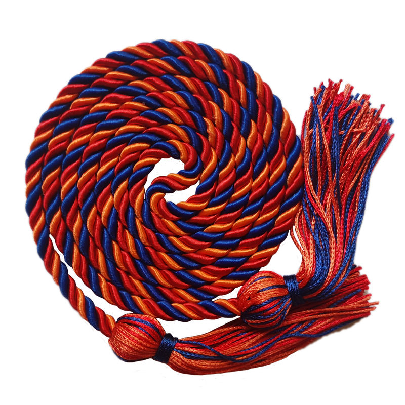 Royal blue/red/orange