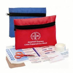 Trousse de premiers soins miniature, trousse de premiers soins de voyage, sac pour les urgences à la maison, au bureau, en voiture, en plein air, en bateau, en camping, en randonnée - Product Image 1