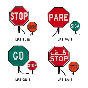 Segnale Stradale LED <span class=keywords><strong>di</strong></span> Avvertimento, Cartello <span class=keywords><strong>di</strong></span> <span class=keywords><strong>Stop</strong></span> e Lenta Marcia in ABS per Sicurezza Stradale - Product Image 4