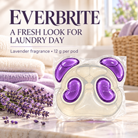 Capsules de lessive 12g parfum lavande, capsules de lavage violettes, capsules de lessive personnalisées OEM ODM sous marque privée