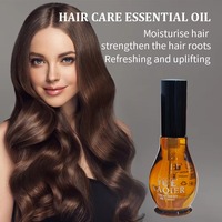 Sérum Capillaire Réparateur Essentiel à l'Extrait de Menthe Poivrée Biologique et à l'Huile d'Argan pour Hommes et Femmes – Fortifie et Nourrit