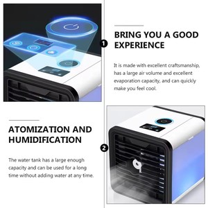 New Digital Display <b>Spray</b> Mini air Conditioner <b>Fan</b> Purification Humidification with Colorful Night Lights Summer Air Cooling <b>Fan</b> - Product Image 6