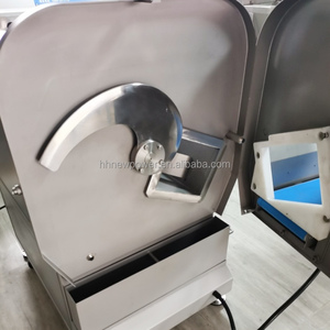 เครื่องหั่นเนื้อสัตว์อัตโนมัติ เครื่องหั่นซาลามีเชิงพาณิชย์ เครื่องตัดเนื้อแช่แข็งสแตนเลส 304 - Product Image 4