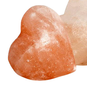 Piedra de Masaje de Sal del Himalaya 100% Natural, Original, de Alta Calidad, Hecha a Mano, 100% en Forma de Corazón, para el Cuerpo - Product Image 3