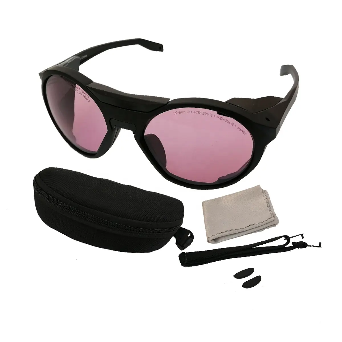 Лазерные защитные очки EN207, защитные очки, длина волны 808 нм, материал <span class=keywords><strong>ПК</strong></span>