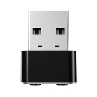 Mover ratón USB con botón de interruptor agitador de ratón automático con 2 modos de balanceo simulador mantener la computadora portátil despierta