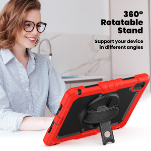 Custodia Protettiva Robusta per <span class=keywords><strong>Tablet</strong></span> <span class=keywords><strong>Huawei</strong></span> Matepad T10 <span class=keywords><strong>T10s</strong></span> 10.1 Pollici in Silicone e PC con Supporto e Tracolla - Product Image 4