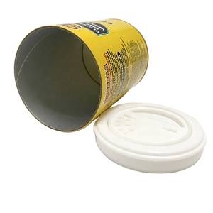 Tabung pengocok garam karton dicap dan Vanished kertas komposit wadah bumbu dengan atasan pengocok untuk industri makanan - Product Image 2