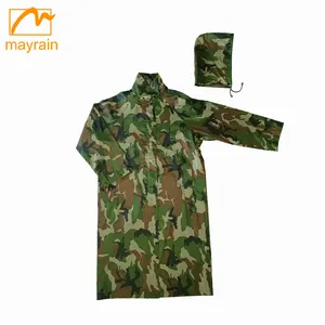 Custom Long Polyester Raincoat for Men and Boys Girls Waterproof for Bike and Hiking Factory Price for Adults