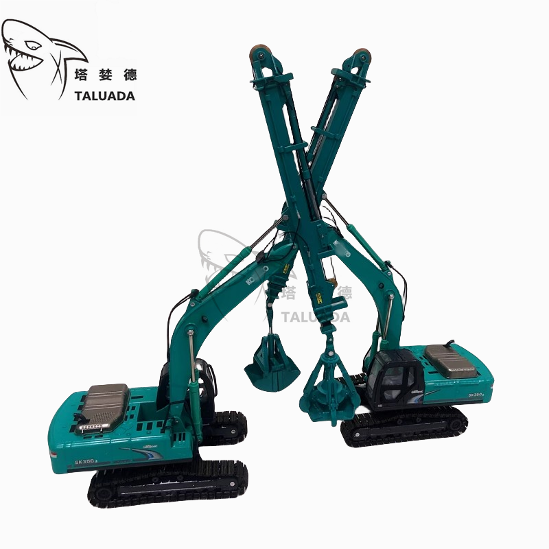 Kobelco SK350-8 Long Arm Alloy Excavator Model 1:50 OEM