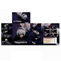 Liegende Mädchenfigur 16CM PVC Anime Schönheitsstatue Liegende Position 2B Mädchen Sammlermodell Spiel-Fan Desktop-Ornament Geschenk