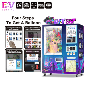 เครื่องจำหน่ายเคสมือถือแบบกำหนดเองที่ใช้ SDK พร้อมใช้งาน SDK เริ่มพิมพ์ได้ในคลิกเดียว เหมาะสำหรับมุมซูเปอร์มาร์เก็ต - Product Image 3