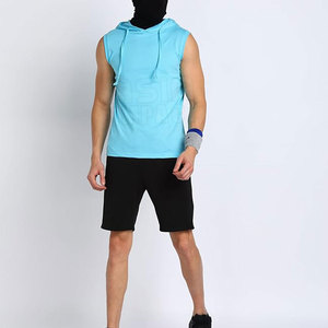 เสื้อฮู้ดแฟชั่นสำหรับใส่ไปยิมสีพื้นมีฮู้ดสำหรับเล่นยิมสีล้วนผลิตในปากีสถาน - Product Image 4