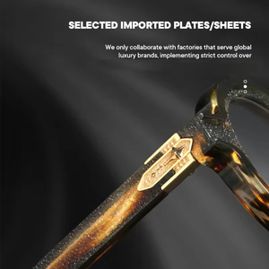 Lunettes de vue rondes en acétate de style rétro haut de gamme Saint <span class=keywords><strong>Van</strong></span> Gogh, prix d'usine, nettoyage facile, solides et durables, pour tous - Product Image 4