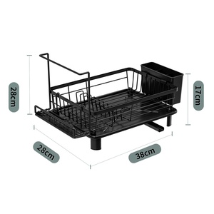 <span class=keywords><strong>Escurridor</strong></span> <span class=keywords><strong>de</strong></span> Platos <span class=keywords><strong>y</strong></span> Utensilios <span class=keywords><strong>de</strong></span> Cocina para Encimera, Soporte <span class=keywords><strong>de</strong></span> Almacenamiento <span class=keywords><strong>de</strong></span> Platos <span class=keywords><strong>y</strong></span> Tazones <span class=keywords><strong>de</strong></span> Alambre - Product Image 3