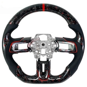 Volante per <span class=keywords><strong>Ford</strong></span> Mustang 2011 2012 2013 2014, <span class=keywords><strong>Accessori</strong></span> Auto Personalizzati di Alta Qualità in Fibra di Carbonio - Product Image 5