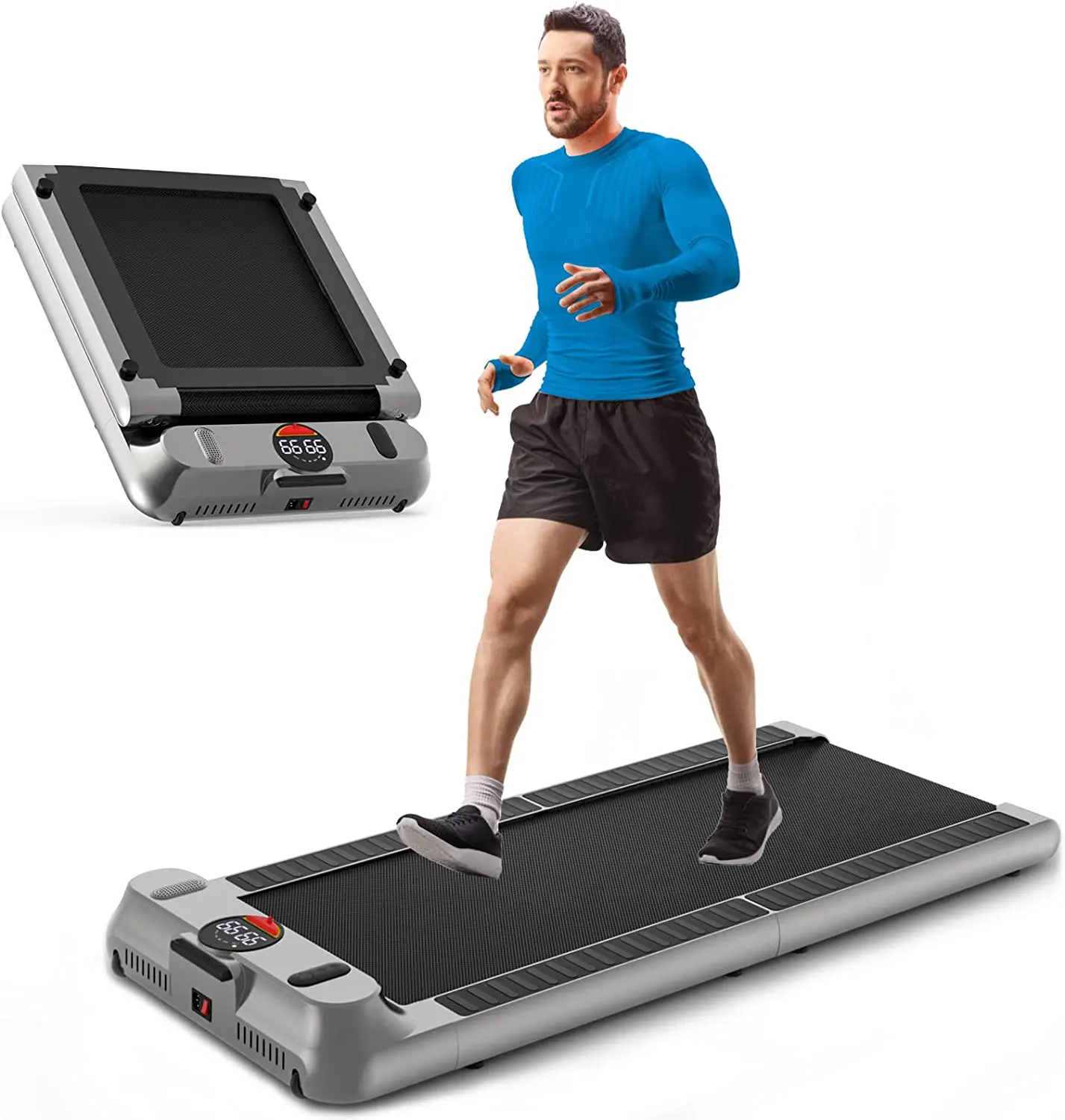 Todo Walkingpad Slimme Opvouwbare Walking Mini Pad Walking Machine Indoor Fitness
