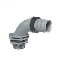 Прямая поставка с завода Astm Pvc Etl Электрический трубопровод Pvc Lfnc Str 1-pc Cnctr