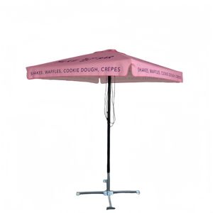 Lüks Modern tasarım su geçirmez hafif alüminyum çerçeve büyük kare açık şemsiye taban katlanabilir çevre dostu veranda Pagoda - Product Image 4