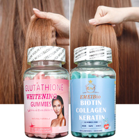 OEM Super Strong <strong>Whitening</strong> <strong>Skin</strong> Set Vegan Glutathione Gummies <strong>Best</strong> Hair Care <strong>Supplement</strong> Herbal Brightening <strong>Skin</strong> Gummies