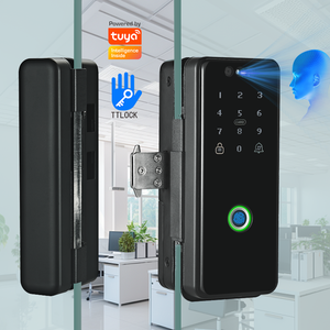 तुया वाई-फाई 3 डी फेस रिकग्निशन स्मार्ट ऑफिस ग्लास डोर संयोजन लॉक सिंगल डोर डबल डोर बिना ओपन एक्सेस कंट्रोल लॉक - Product Image 4