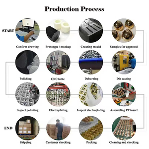 1000 nắp chai nước hoa kim loại hợp kim kẽm tùy chỉnh thương hiệu riêng, nắp chai nước hoa Zamac dành cho chai thủy tinh Fea15 - Product Image 5