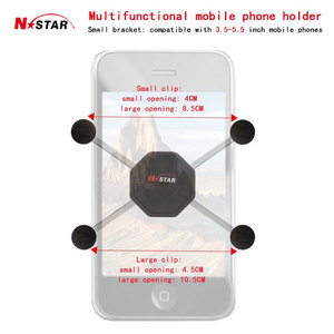 N-star – support de téléphone portable pour avion, bateau, semi-camion, diamant, 1 pouce, base de <span class=keywords><strong>ram</strong></span> en caoutchouc, perceuse, support de boule - Product Image 2
