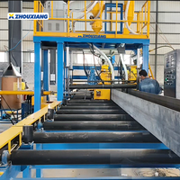 Lini Produksi Horizontal Baja Struktural H Beam untuk Dijual