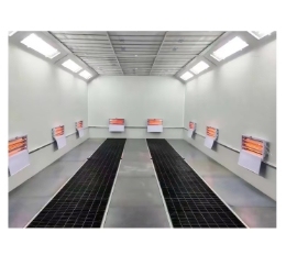 ไฟรถยนต์ความร้อนไฟฟ้า7เมตรสำหรับห้องวาดภาพรถบรรทุกพร้อมพัดลมระบายความร้อนระบบไฟ LED เตาดีเซลสำหรับอบผ่านการรับรอง CE - Product Image 6