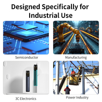 Escáner de Código de Barras Inalámbrico UHF Portátil LONVILL con Tecnología de Radiofrecuencia, Protocolos Industriales Modbus TCP y TCP/IP
