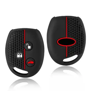 Coque de protection en Silicone pour <span class=keywords><strong>Ford</strong></span> Mondeo Focus Fusion <span class=keywords><strong>Fiesta</strong></span> Galaxy Transit <span class=keywords><strong>2008</strong></span> 2006 2007, étui pour <span class=keywords><strong>clé</strong></span> de voiture, accessoires - Product Image 4