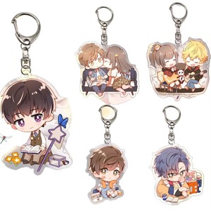 Llavero de acrílico de anime Mr <span class=keywords><strong>Love</strong></span>: Dream Date, figura de dibujos animados de Gavin Lucien Kilo <span class=keywords><strong>Victor</strong></span>, colgante para bolso, regalo para fans - Product Image 1