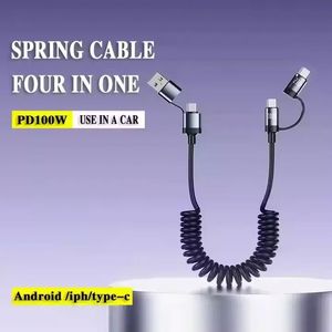 High Quality 1.5m <b>USB</b> Multifunction Data <b>Cable</b> Fast Charging Universal Charger Mobile Phone for Smart Watch Earphone Phone <b>Cable</b> - Product Image 3
