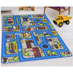 Alfombra Infantil con Estampado de Dinosaurios, Alfombra de Juego Personalizada, Tapete de Juego para Niños, Tapete de Carretera - Product Image 4