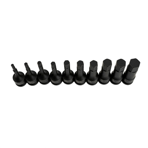 Oem odm 10PC 1/2 אינץ מקדחה משושה מטרי שקע סט השפעה, עם שקע של אגוז פנאומטי - Product Image 4