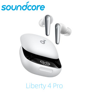 Soundcore Liberty 4 Pro Wireless Earphones Touch Control Type C Charging White In Ear Headphones - Product Image 1